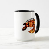 Hawaii Practice Aloha - Tribal Honu Lava Tasse (VorderseiteRechts)