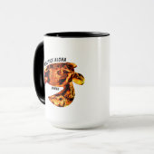 Hawaii Practice Aloha - Tribal Honu Lava Tasse (Vorderseite Links)