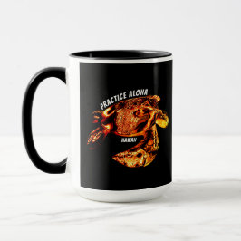 Hawaii Practice Aloha - Tribal Honu Lava Tasse