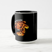 Hawaii Practice Aloha - Tribal Honu Lava Tasse (Vorderseite Links)