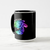 Hawaii Practice Aloha - Tribal Honu Rainbow Tasse (Vorderseite Links)