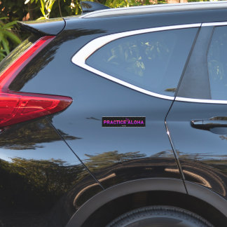 Hawaii praktiziert Aloha PurpleRay Shaka (Hang los Aufkleber