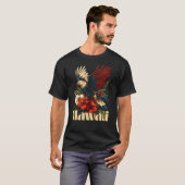 Hawaii Pride Eagle Design T-Shirt (Vorne ganz)