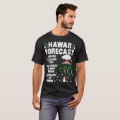 HAWAII-Prognose T-Shirt (Vorne ganz)