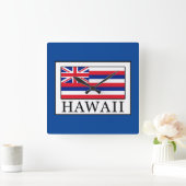 Hawaii Quadratische Wanduhr (Zuhause)