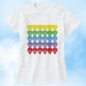 Hawaii Rainbow Hearts T-Shirt