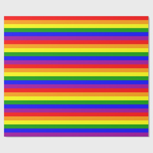 Hawaii Rainbows Geschenkpapier (Flach)