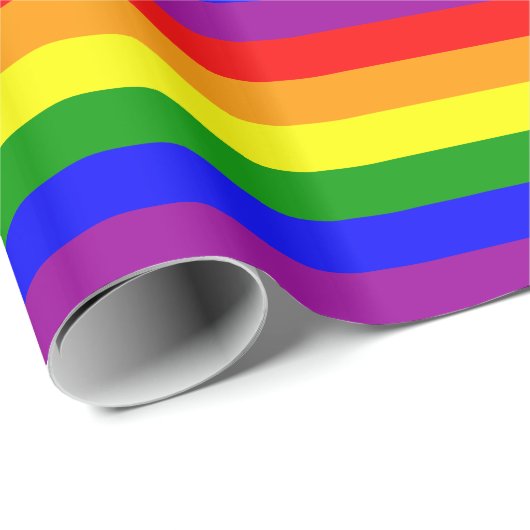 Hawaii Rainbows Geschenkpapier (Rolleneckpunkt)