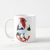 HAWAII RED CRESTED CARDINAL—Bible verse Kaffeetasse (Links)