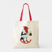 HAWAII RED CRESTED CARDINAL—Bible verse Tragetasche (Rückseite)