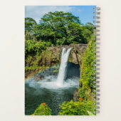 Hawaii, Regenbogenfälle in Hilo Notizblock (Rückseite)