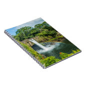 Hawaii, Regenbogenfälle in Hilo Notizblock (Rechte Seite)