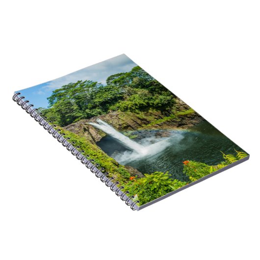 Hawaii, Regenbogenfälle in Hilo Notizblock (Rechte Seite)