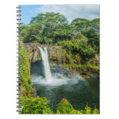 Hawaii, Regenbogenfälle in Hilo Notizblock (Vorderseite)