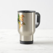 Hawaii-Reggae-Schildkröte Reisebecher (VorderseiteRechts)