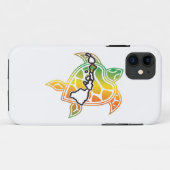 Hawaii Reggae Turtle Case-Mate iPhone Hülle (Rückseite (Horizontal))