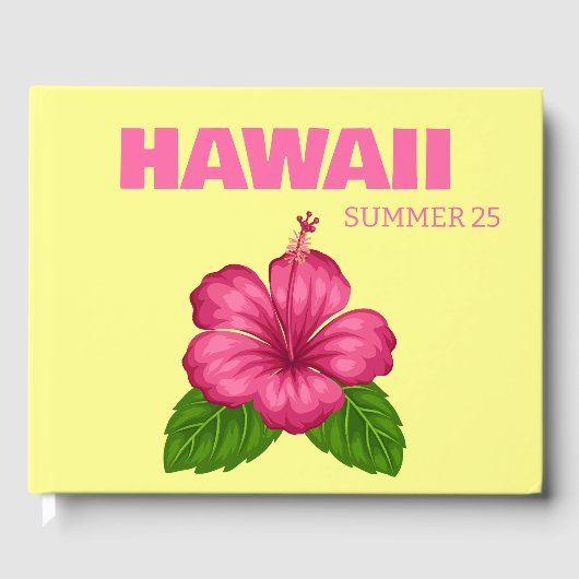 Hawaii-Reise-Couchtischbuch Gästebuch (Vorderseite)