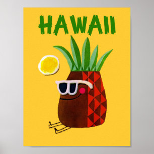 Hawaii-Reise-Plakat Poster