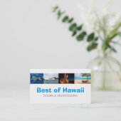 Hawaii Reisekoordinator Agent Visitenkarte (Stehend Vorderseite)