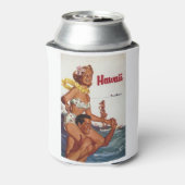 Hawaii Reisekunst Dosenkühler (Kanne Rückseite)