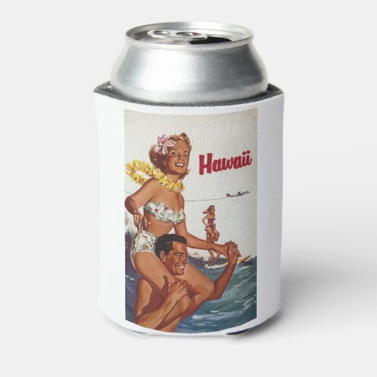 Hawaii Reisekunst Dosenkühler (Kanne Rückseite)