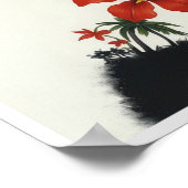 Hawaii-Reiseplakat  Poster (Ecke)