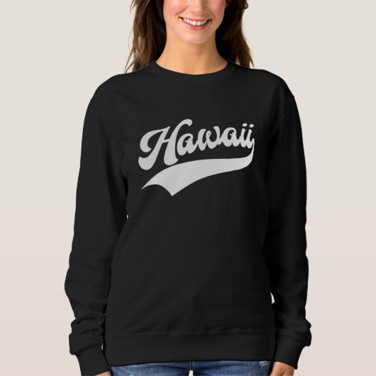 Hawaii  Retro Throwback Design  Classic Sweatshirt (Vorderseite)