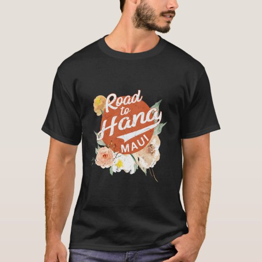 Hawaii Road nach Hana Maui Hawaii T-Shirt (Vorderseite)