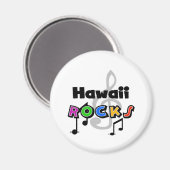 Hawaii Rocks Magnet (Vorderseite/Rückseite)