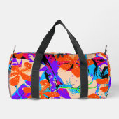 Hawaii (rosa und lila) duffle bag (Rückseite)
