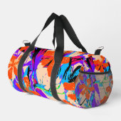 Hawaii (rosa und lila) duffle bag (Rechte Ecke)