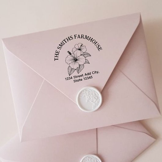 Hawaii Rücksendeadresse Briefmarke Permastempel