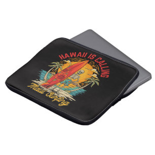 Hawaii ruft Maui Surfen Insel Vibes Laptopschutzhülle