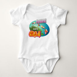 Hawaii sagt Aloha Baby Strampler