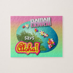 Hawaii sagt Aloha! Puzzle