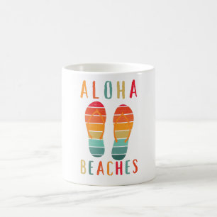 Hawaii Sandles Aloha Beach Kaffeetasse