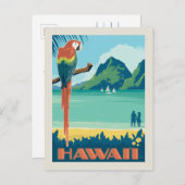 Hawaii | Save The Date Einladungspostkarte (Vorne/Hinten)