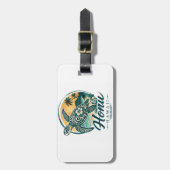 Hawaii-Schildkröte Gepäckanhänger (Vorderseite vertikal)
