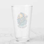 Hawaii-Schildkröte Glas (Rückseite)