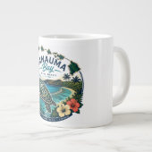 Hawaii-Schildkröte Jumbo-Tasse (Vorderseite Rechts)