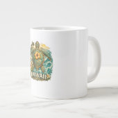 Hawaii-Schildkröte Jumbo-Tasse (Vorderseite Rechts)