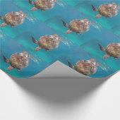 Hawaii-Schildkröte-Muschel Geschenkpapier (Ecke)