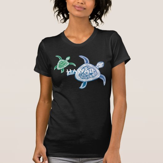 Hawaii-Schildkröte-T - Shirt (Vorderseite)