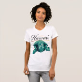 Hawaii-Schildkröte T-Shirt (Vorne ganz)