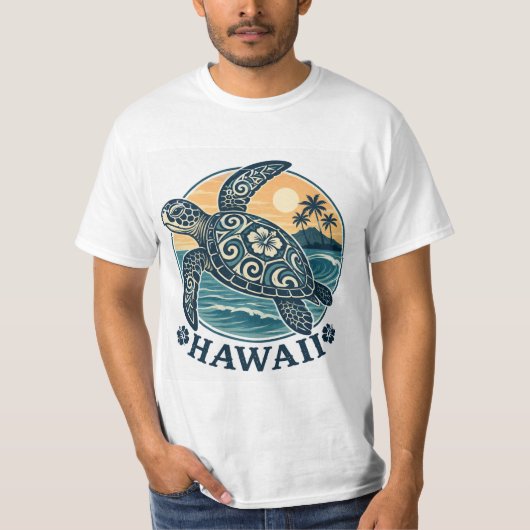 Hawaii-Schildkröte T-Shirt (Vorderseite)
