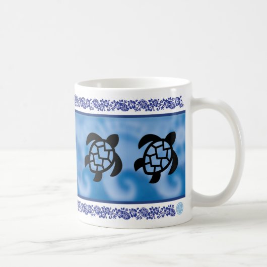 Hawaii-Schildkröte-Tasse Kaffeetasse (Rechts)
