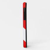 Hawaii-Schildkröte-Tauchen-Flagge Case-Mate iPhone Hülle (Hinten/Links)