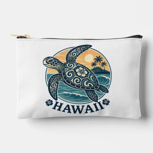 Hawaii-Schildkröte Zubehörtasche (Vorderseite)