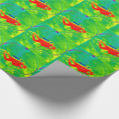 Hawaii Scuba Diver Geschenkpapier (Ecke)