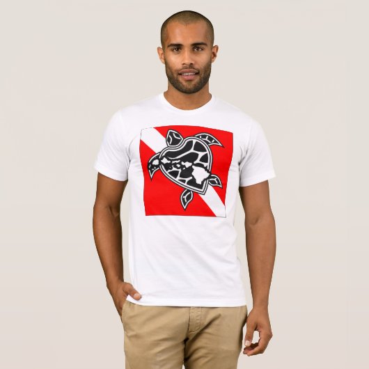 Hawaii Scuba Diving T-Shirt (Vorne ganz)